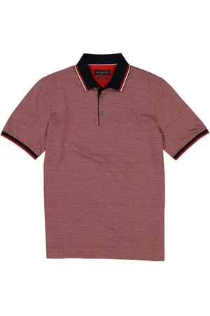 Bugatti Herren Polo-Shirt gestreift
