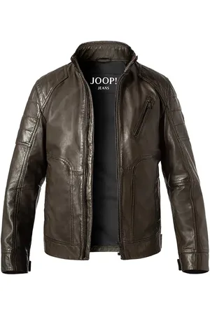 JOOP! Herren Lederjacke unifarben