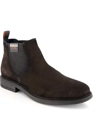 Bugatti Herren Chelsea Boots Velours