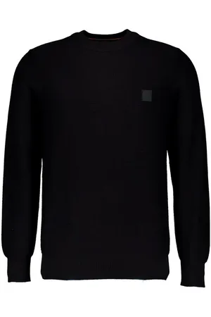 HUGO BOSS Herren Pullover unifarben