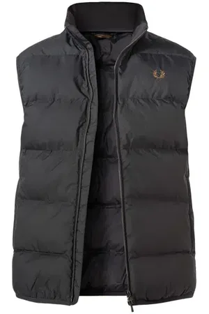 Fred Perry Herren Steppweste unifarben