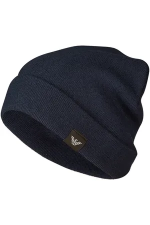Emporio Armani Herren Mütze Kaschmirwolle