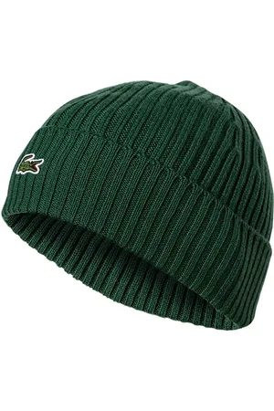 Lacoste Herren Mütze Woll-Stoff