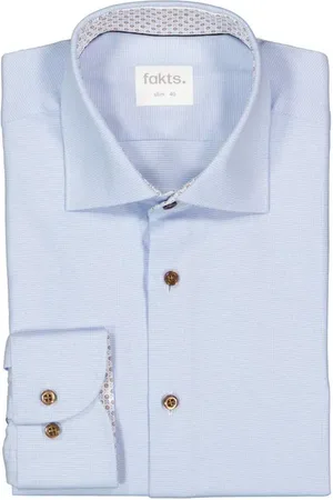 fakts Herren Hemd Slim Fit