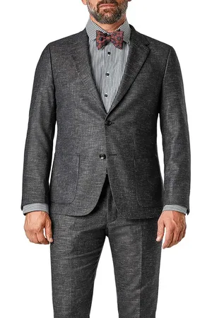 Strellson Herren Sakko meliert Slim Fit