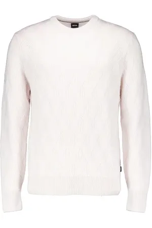 HUGO BOSS Herren Pullover unifarben