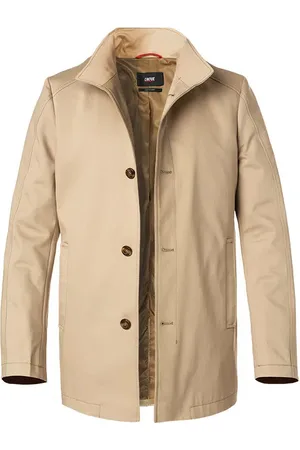 Cinque Herren Mantel unifarben