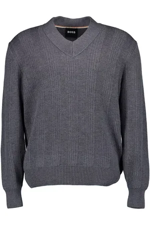 HUGO BOSS Herren Pullover unifarben