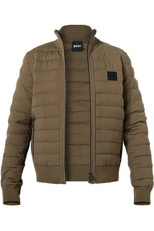 HUGO BOSS Herren Steppblouson unifarben