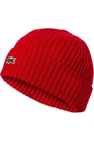 Lacoste Herren Mütze Woll-Stoff