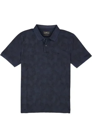Fynch-Hatton Herren Polo-Shirt geblümt
