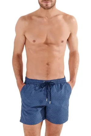 Hom Herren Badeshorts Gemustert,unifarben