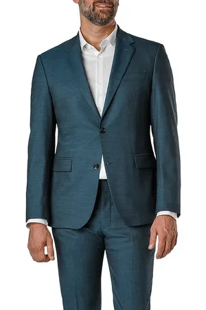 Strellson Herren Sakko meliert Slim Fit