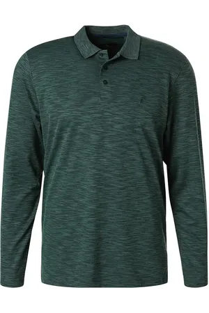 Ragman Herren Polo-Shirt meliert