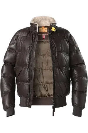 Parajumpers Herren Lederjacke unifarben
