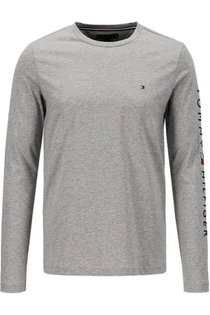 Tommy Hilfiger Herren Longsleeve meliert Slim Fit
