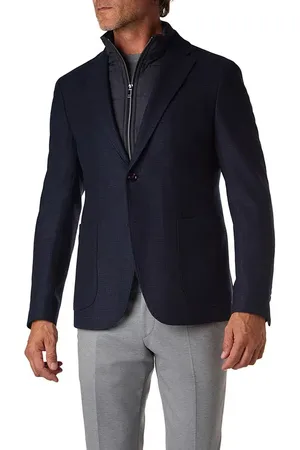 JOOP! Herren Sakko gemustert Slim Fit