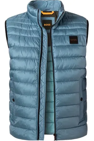 HUGO BOSS Herren Steppweste unifarben