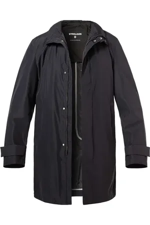 Strellson Herren Mantel unifarben