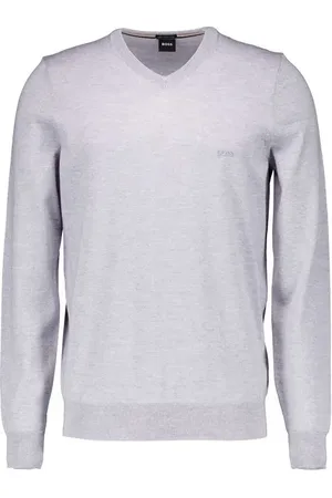 HUGO BOSS Herren V-Pullover unifarben