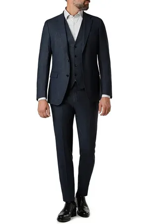 Strellson Herren Anzug meliert Slim Fit