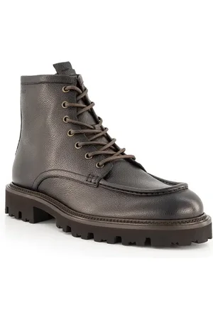 HUGO BOSS Herren Schnürboots Glattleder