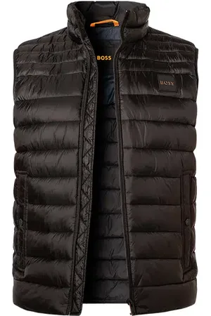 HUGO BOSS Herren Steppweste unifarben