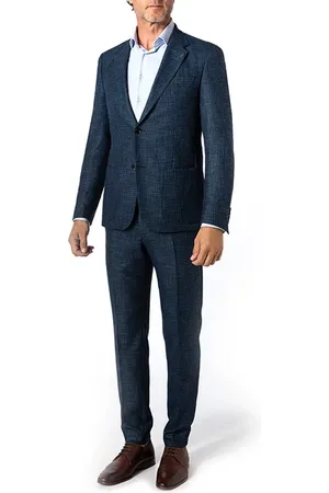 Strellson Herren Anzug meliert Slim Fit