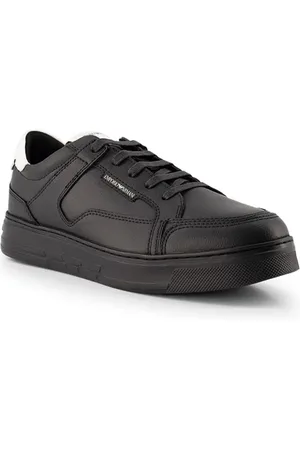 Emporio Armani Herren Sneaker Glattleder