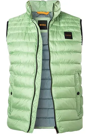 HUGO BOSS Herren Steppweste unifarben