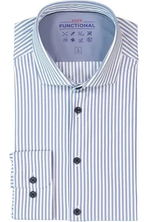 Pure Herren Hemd gestreift