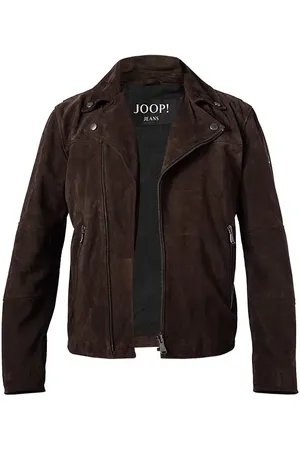 JOOP! Herren Lederjacke unifarben