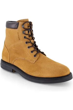 Tommy Hilfiger Herren Schnürboots Velours