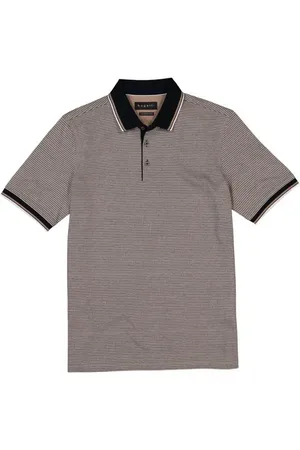 Bugatti Herren Polo-Shirt gestreift