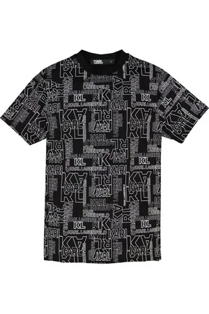 Karl Lagerfeld Herren T-Shirt gemustert