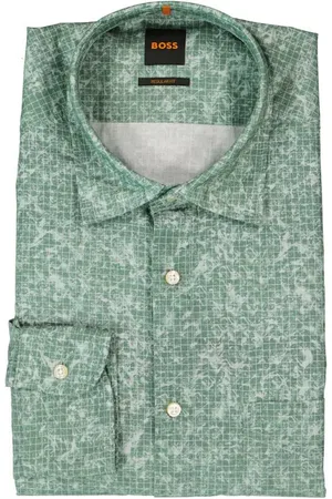 HUGO BOSS Herren Hemd gemustert