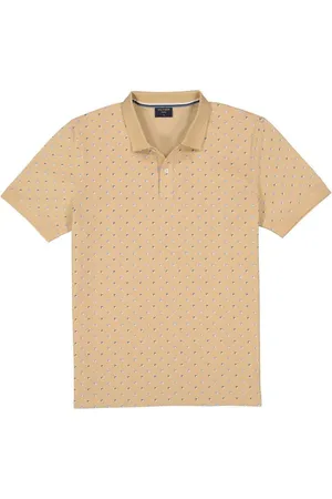 Olymp Herren Polo-Shirt gemustert