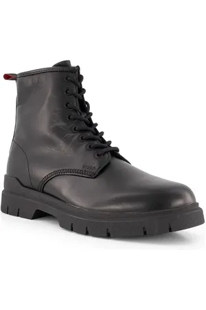HUGO BOSS Herren Schnürboots Glattleder
