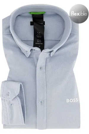 HUGO BOSS Herren Hemd meliert