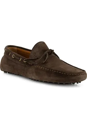 Boggi Milano Herren Mokassins Velours