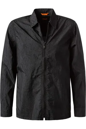 HUGO BOSS Herren Overshirt meliert