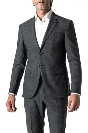 JOOP! Herren Sakko kariert Slim Fit