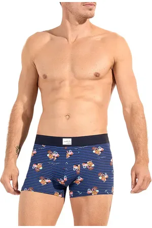 Hom Herren Trunks Viskose/Modal Geprintet