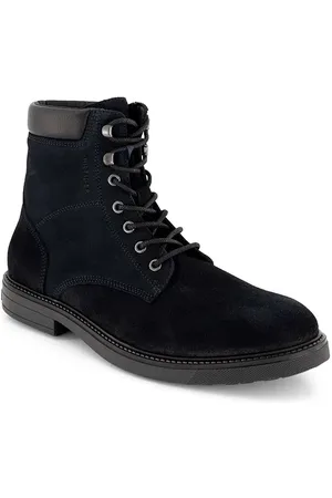 Tommy Hilfiger Herren Schnürboots Velours