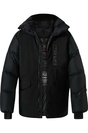 Fire + Ice Herren Daunenparka unifarben
