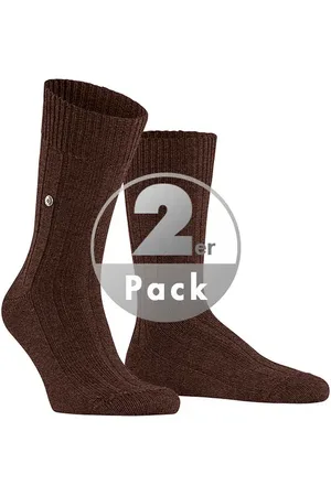 Burlington Herren Socken Schur-Wolle unifarben