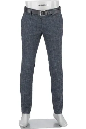 Alberto Herren Chino meliert Slim Fit