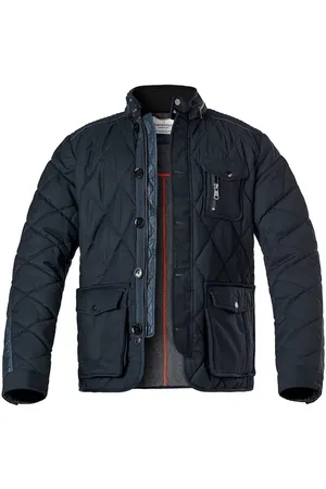 handstich Herren Steppjacke unifarben