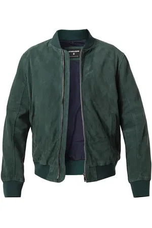 Strellson Herren Lederjacke unifarben
