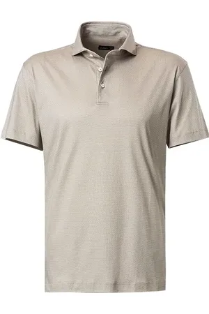 Van Laack Herren Polo-Shirt meliert